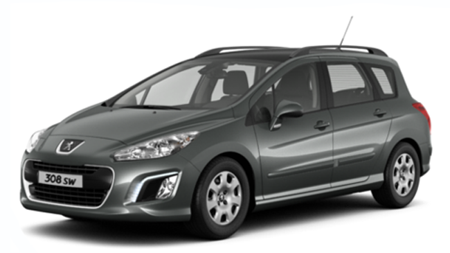 Peugeot 308 kombi 2008-2013 lyžiny